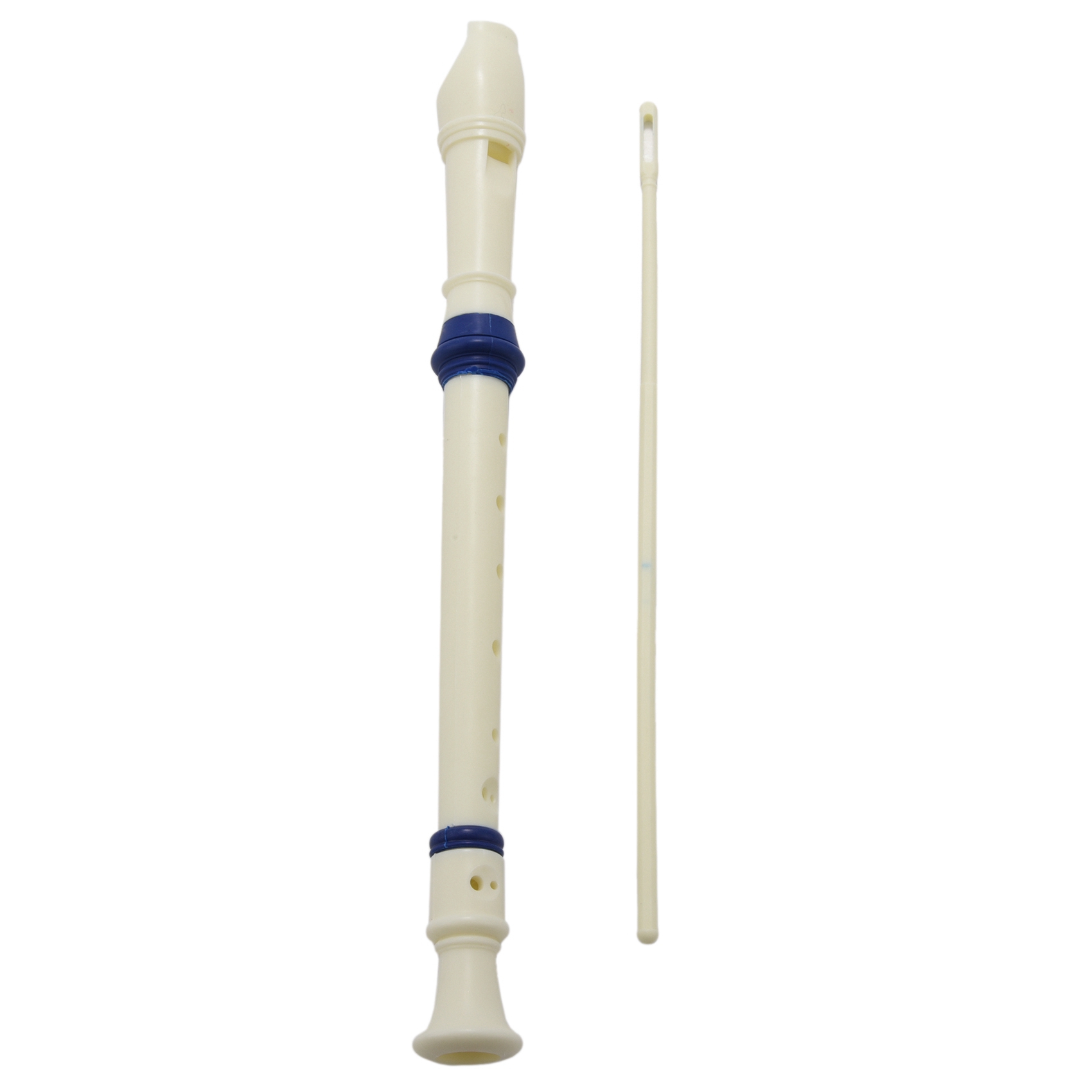 Soprano Recorder Plastic - ABLB-10X Studenten Plastic 8-gaats sopraanblokfluit beige