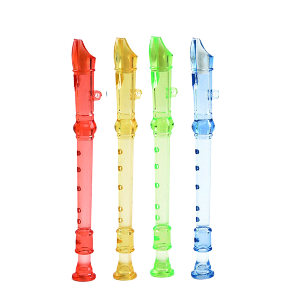 Soprano Recorder Plastic - 12 stuks hoogwaardige sopraanfluit met 8