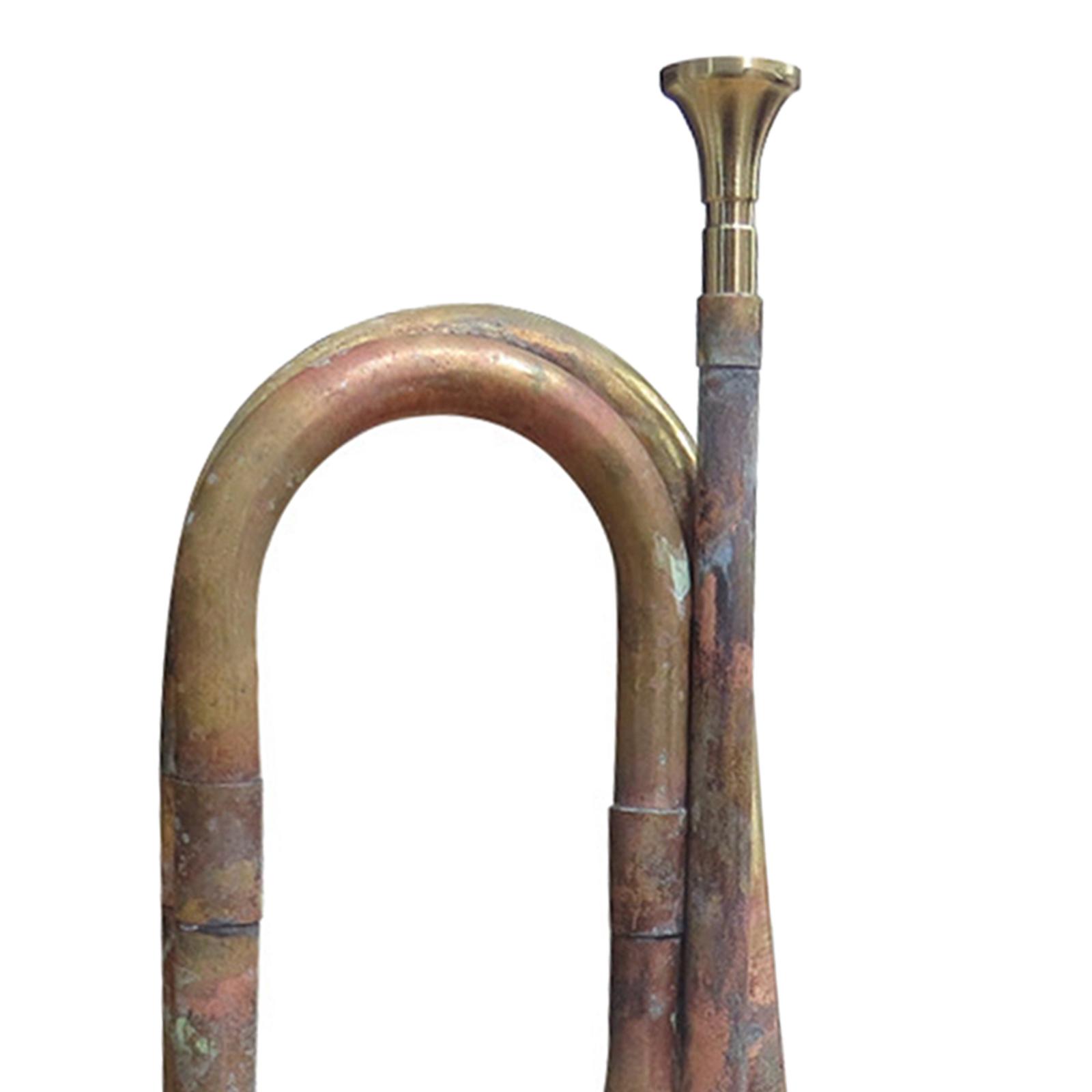 Musical Instrument Bugle - Trompetblazende bugel met mondstuk 12,60 inch