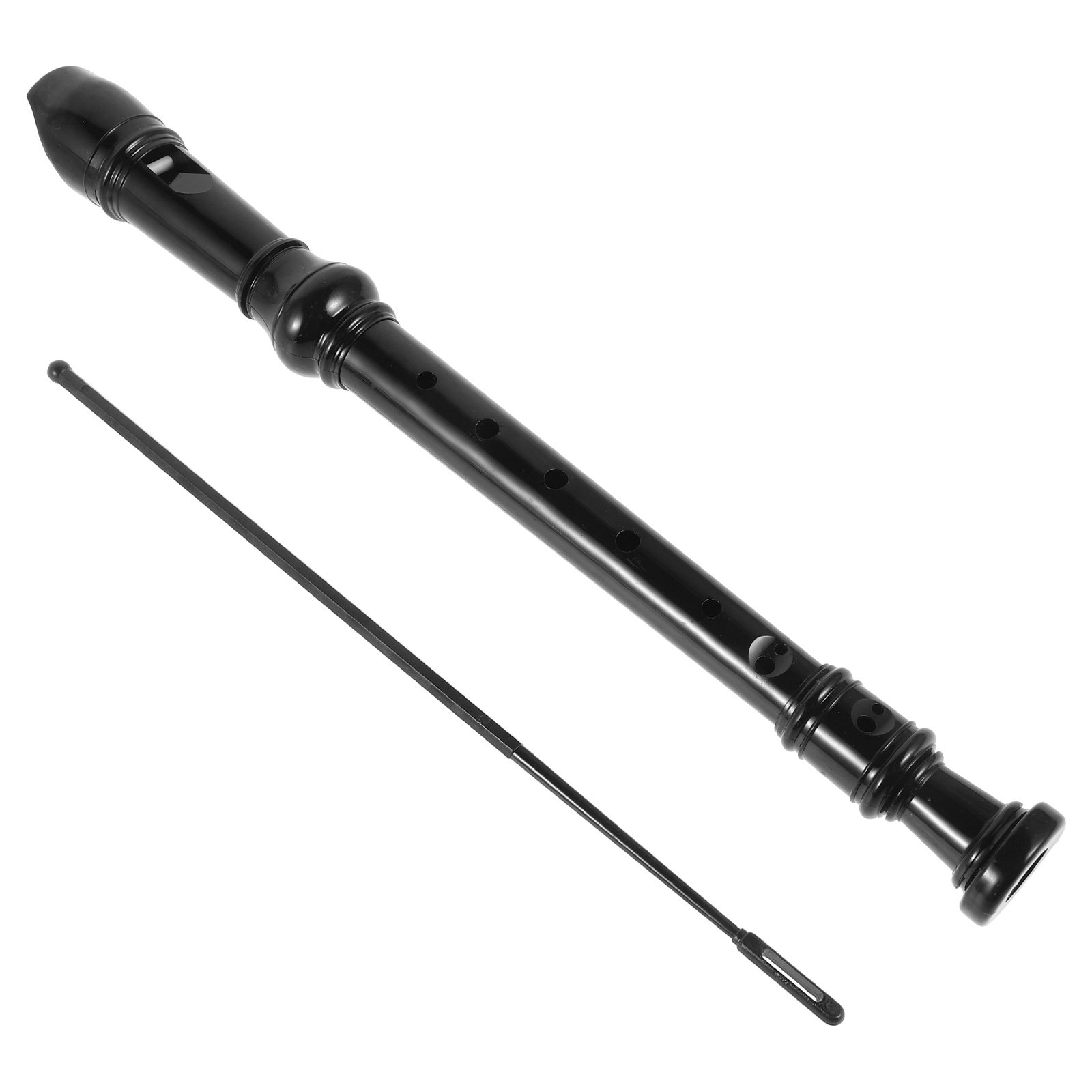 8-gaats zwarte transparante AB - Soprano Recorder Plastic recensie en prijs