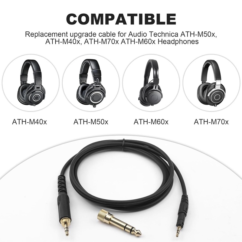 Vervangende, opgerolde audioka - Audio Technica Headphone Ath-M50X recensie en prijs