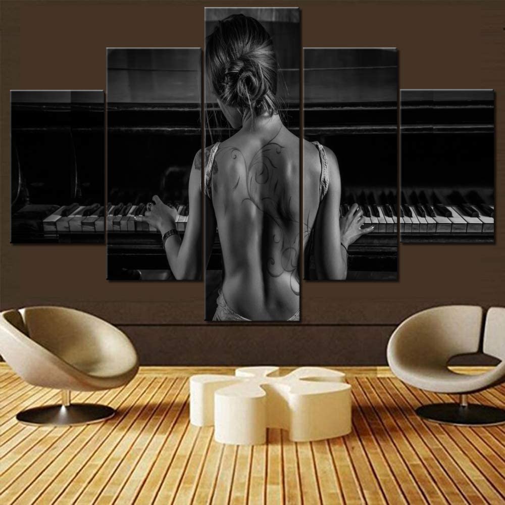 Ingelijste 5 Stuks Muziekinstr - Picture Of Musical Instrument recensie en prijs