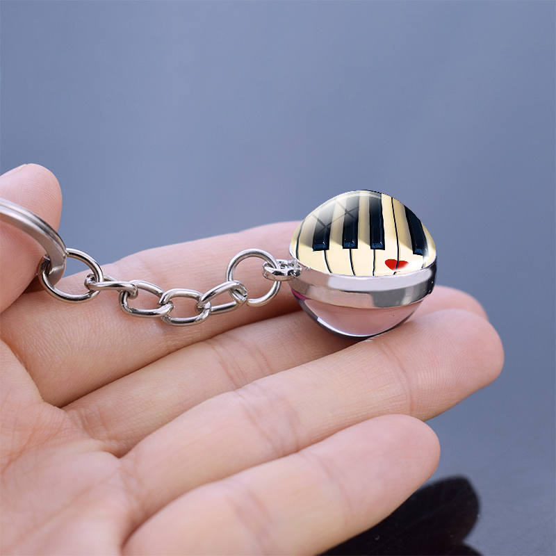 Piano sleutelhanger muziekinst - Picture Of Musical Instrument recensie en prijs