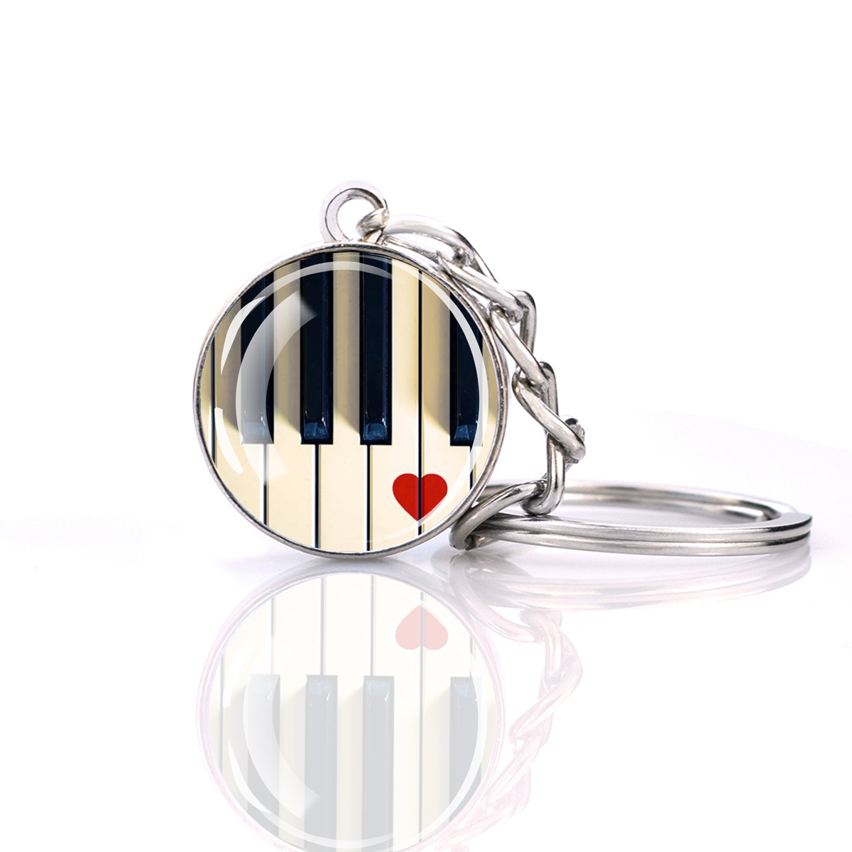Piano sleutelhanger muziekinst - Picture Of Musical Instrument recensie en prijs