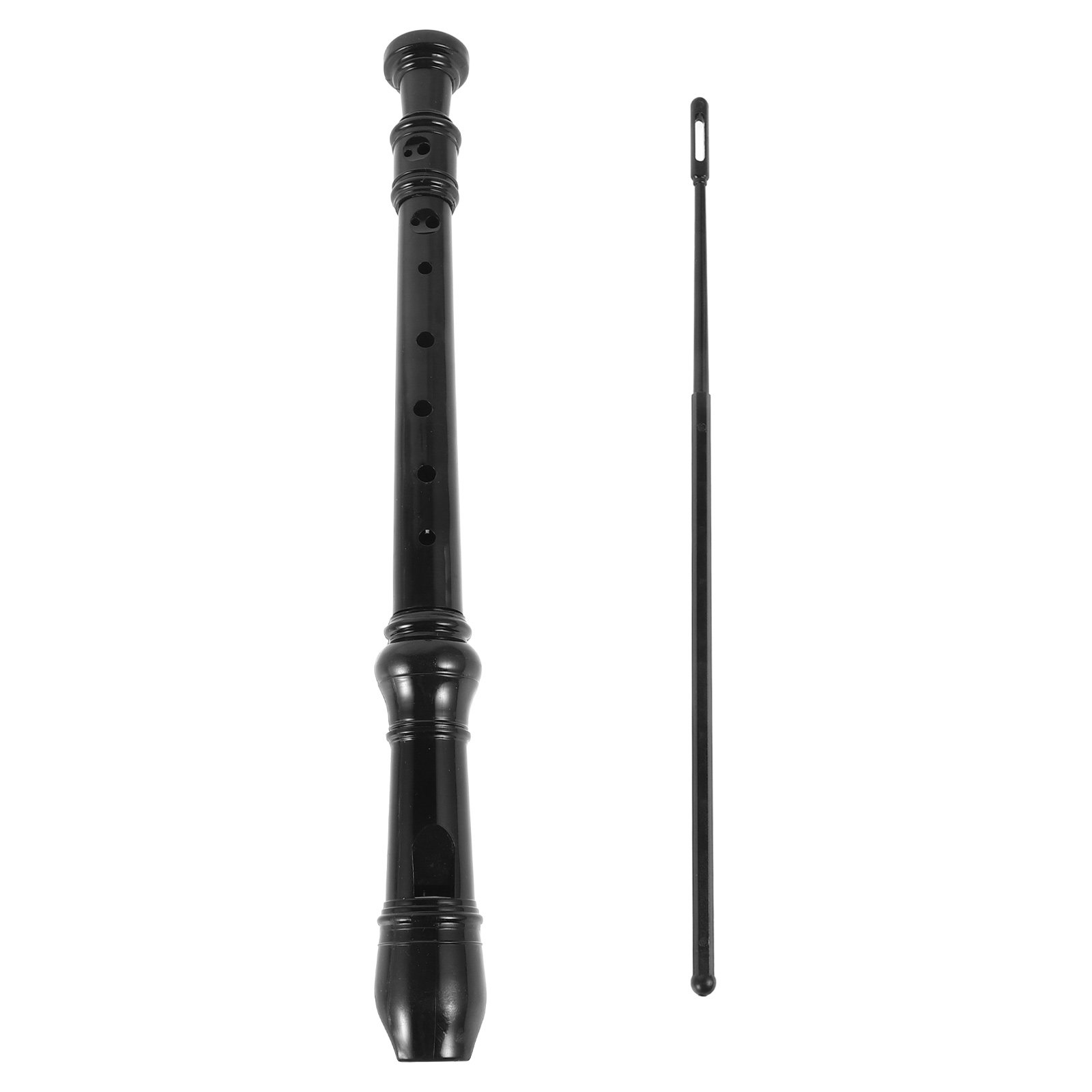 8-gats zwarte transparante ABS - Soprano Recorder Plastic recensie en prijs
