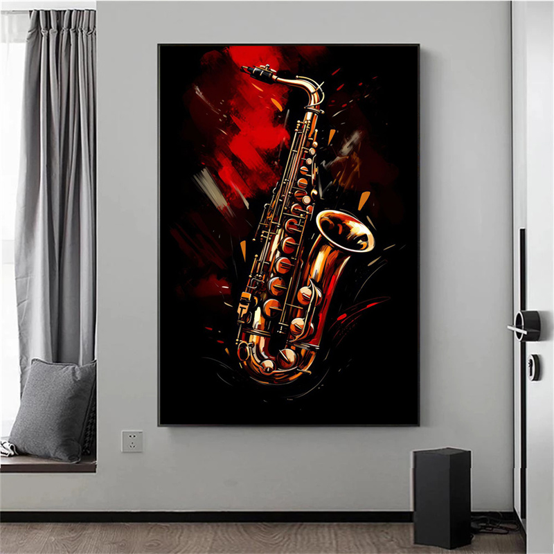 Frameloze abstracte kleurrijke - Picture Of Musical Instrument recensie en prijs